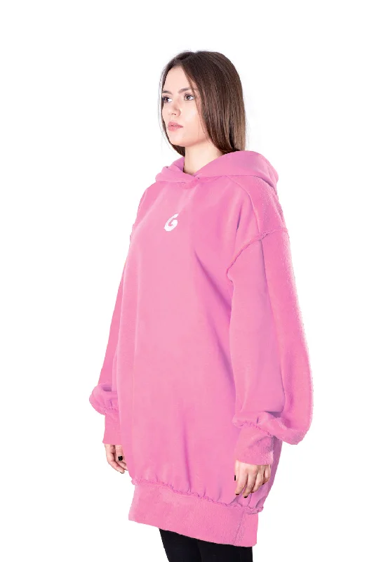 TheG Fresh Oversize Hoody Woman // pink