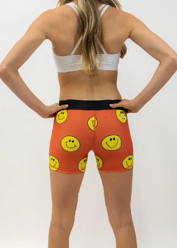 Women's Smiley 3"" Compression Shorts