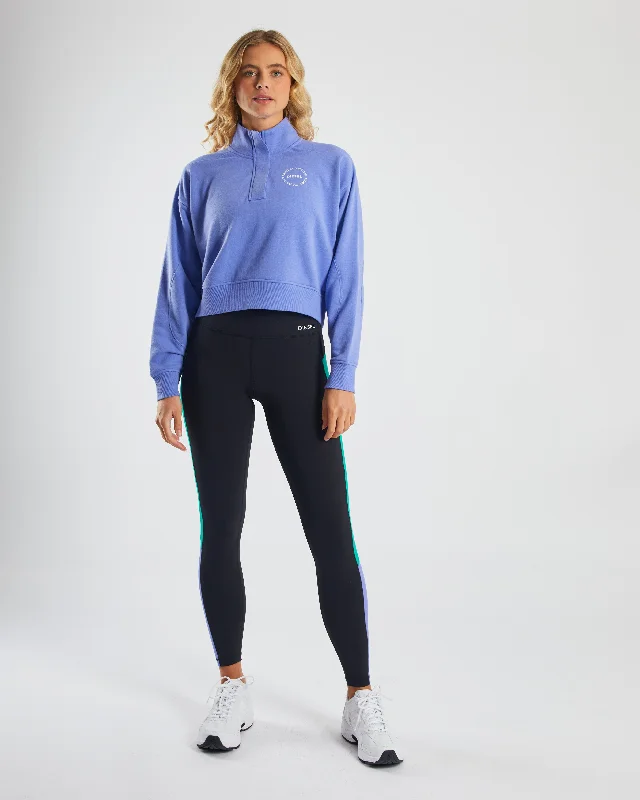 Steffi Half Zip Blueberry Crush