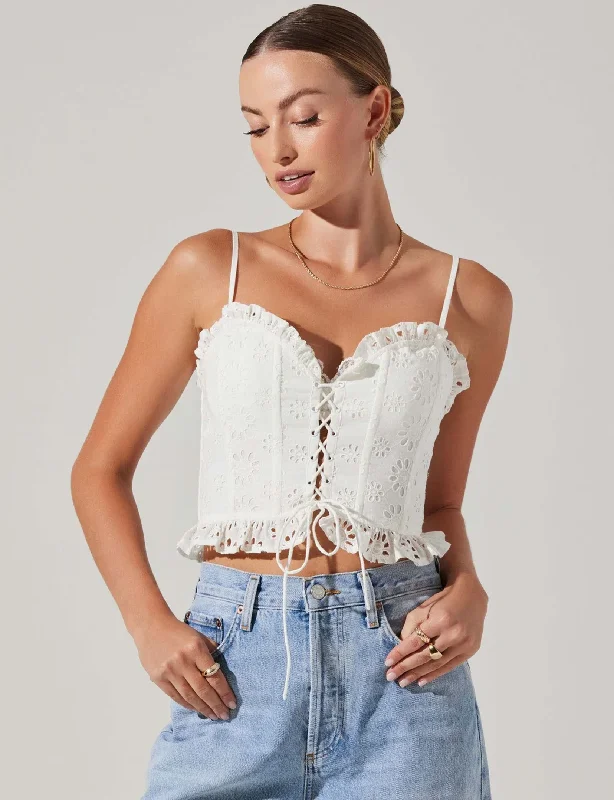 Dreama Top, White