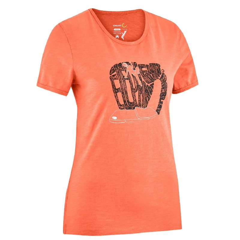 Edelrid Womens Highball Tee III - Nectarine