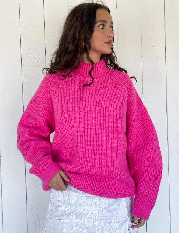 Sunbeam Sweater, Hot Pink