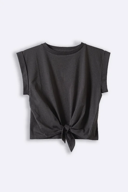 FRONT KNOT TEE