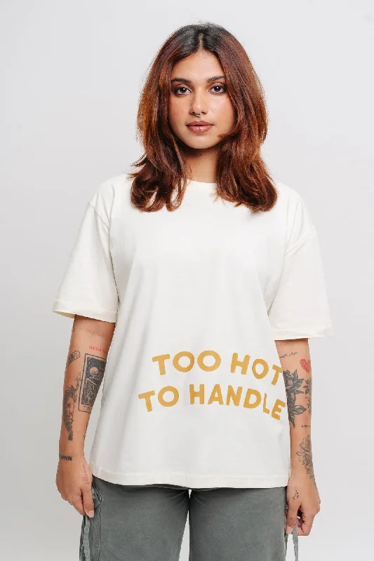 Hot To Handle Offwhite Tees