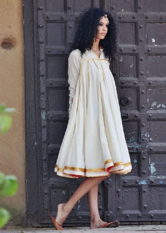 Ivory Ornamental dress