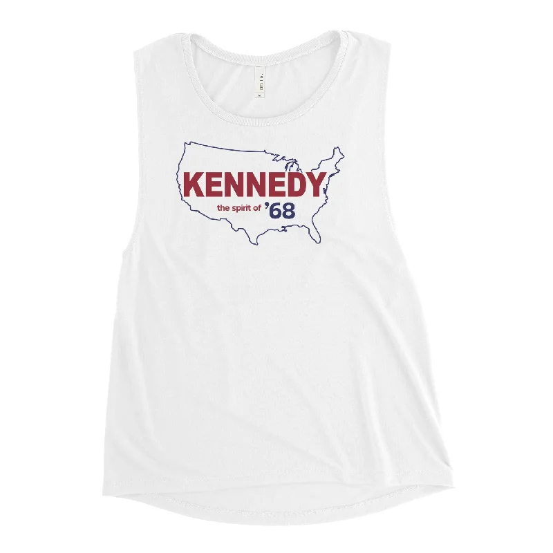 Kennedy Spirit of 68' Womens' Muscle Tank