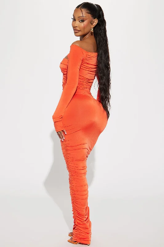 Kristal Maxi Dress - Orange