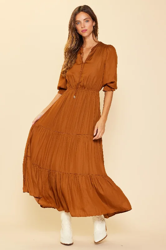 Emery Ruffle Tiered Maxi Dress