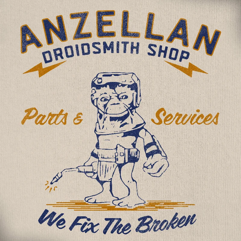 Anzellan Droidsmith Shop Natural Tee