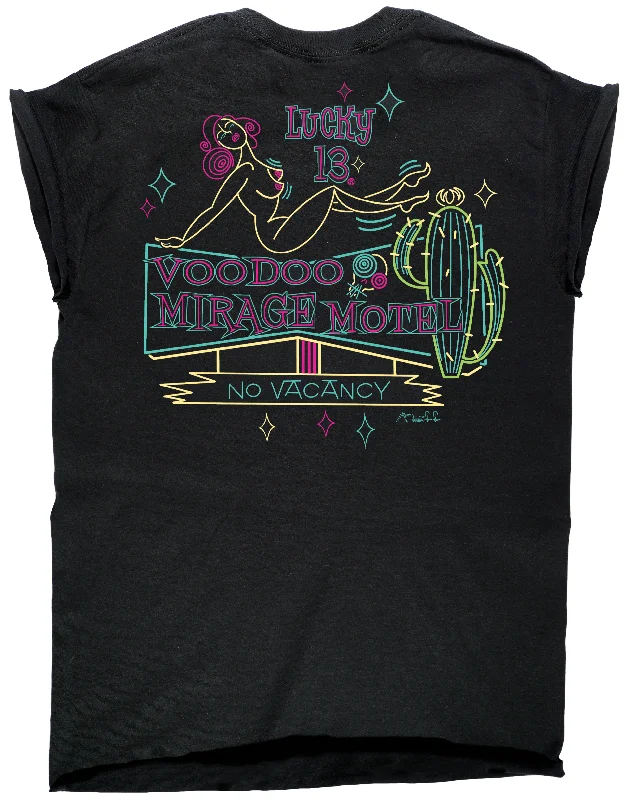 The VOODOO MIRAGE Custom Capped Sleeve Women's Tee