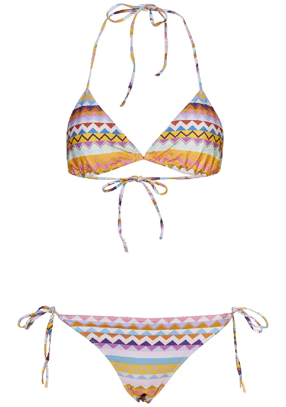 Triangle Chevron Print Bikini Kaleidoscope Animal print bikini set, Bold design, Sexy, Fashionable Triangle Chevron Print Bikini Kaleidoscope Animal print bikini set, Bold design, Sexy, Fashionable